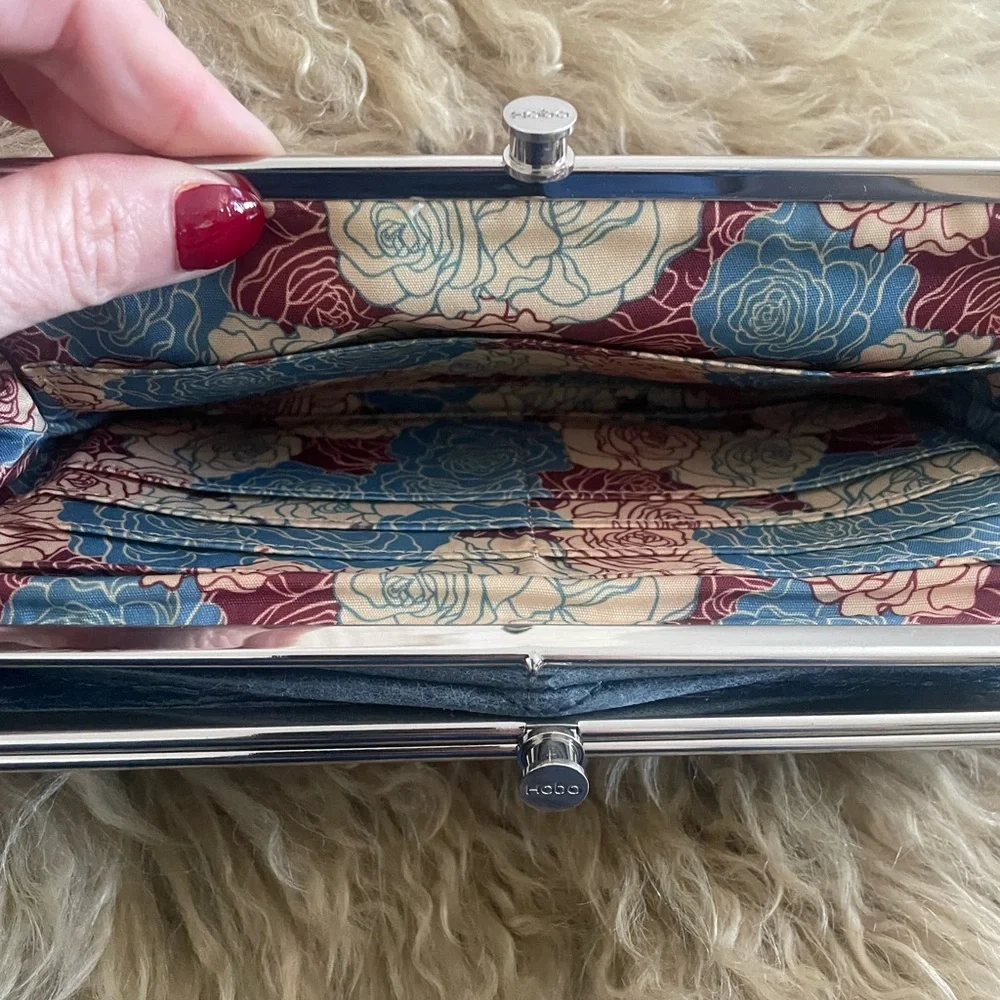 Leather Hobo Clutch - Picture 5 of 6